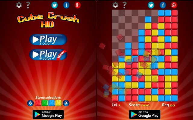 Cube Crush Blast them all  from Chrome web store to be run with OffiDocs Chromium online