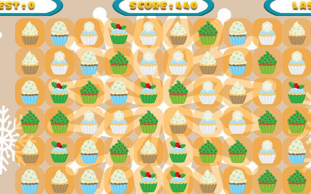 Cupcake Match de la tienda web de Chrome se ejecutará con OffiDocs Chromium en línea