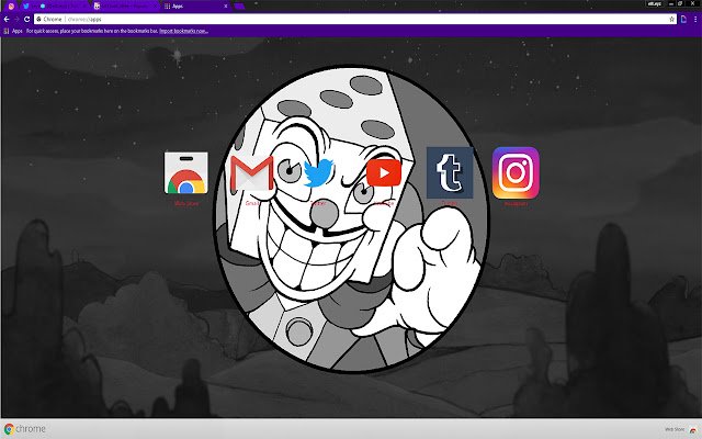 Cuphead Inkwell Hell | Wallpaper 1080P ທີ່ດີທີ່ສຸດຈາກ Chrome web store ທີ່ຈະດໍາເນີນການກັບ OffiDocs Chromium ອອນໄລນ໌