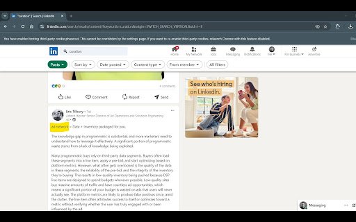 Curation Replacer  from Chrome web store to be run with OffiDocs Chromium online