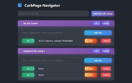 Curb Page  from Chrome web store to be run with OffiDocs Chromium online