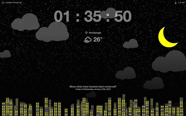 Current Weather New Tab  from Chrome web store to be run with OffiDocs Chromium online