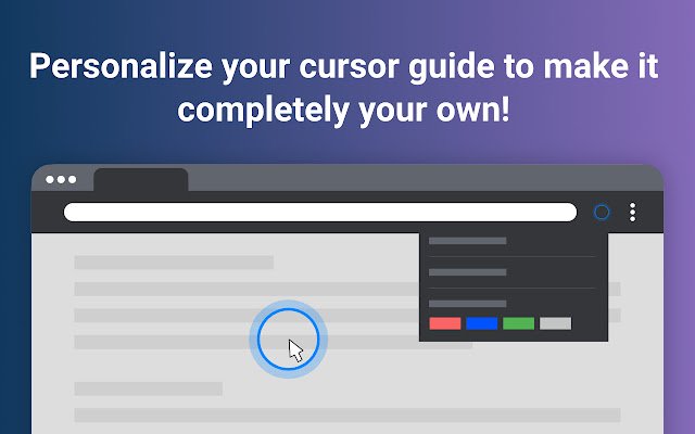 Zakreślacz kursora ze sklepu internetowego Chrome do uruchomienia z OffiDocs Chromium online