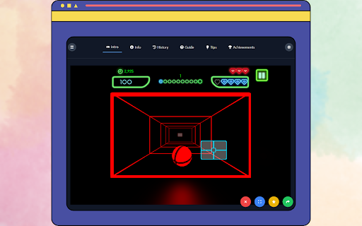 Curveball 3D Unblocked Game  from Chrome web store to be run with OffiDocs Chromium online