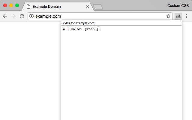 Custom na CSS ni Denis mula sa Chrome web store na tatakbo sa OffiDocs Chromium online
