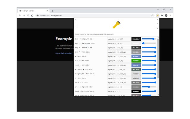Aangepaste donkere modus van de Chrome-webwinkel om te worden uitgevoerd met OffiDocs Chromium online
