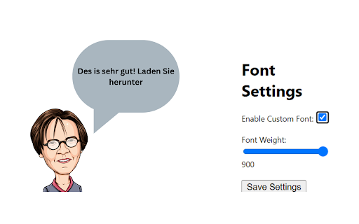 Custom Font Replacer (Luca) from Chrome web store to be run with OffiDocs Chromium online Custom Font Replacer (Luca) from Chrome web store to be run with OffiDocs Chromium online