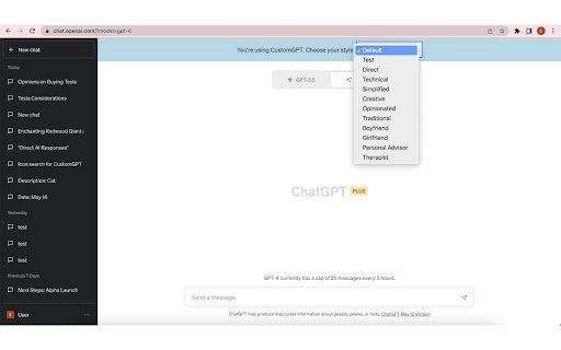 CustomGPT  from Chrome web store to be run with OffiDocs Chromium online