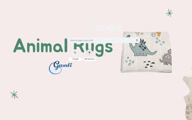 Tapis d'animaux mignons de la boutique en ligne Chrome à exécuter avec OffiDocs Chromium en ligne