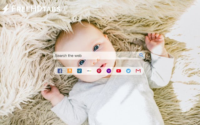 Cute Babies из интернет-магазина Chrome будет работать с OffiDocs Chromium онлайн