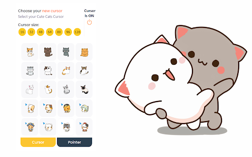 Cute Cat  Kitten Cursor  from Chrome web store to be run with OffiDocs Chromium online Cute Cat  Kitten Cursor  from Chrome web store to be run with OffiDocs Chromium online