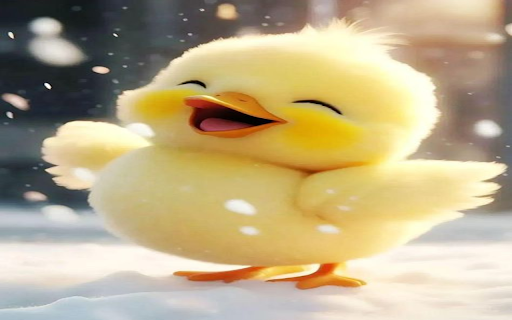 Cute chick wallpaper  from Chrome web store to be run with OffiDocs Chromium online