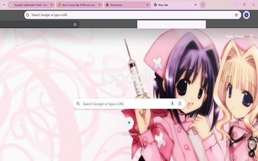 ♡ Cute Pink Nurses Theme ♡  from Chrome web store to be run with OffiDocs Chromium online