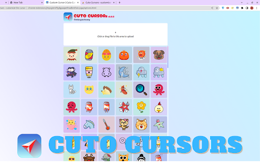 Cuto Cursors customize the cursor  from Chrome web store to be run with OffiDocs Chromium online