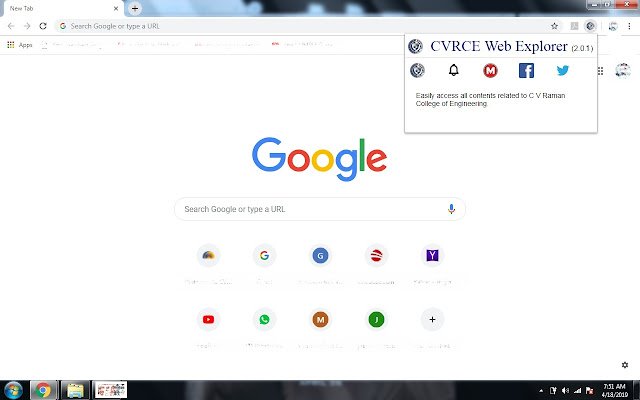 CVRCE Web Explorer  from Chrome web store to be run with OffiDocs Chromium online
