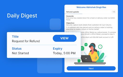 CxFirst Agent Assist  Quality  from Chrome web store to be run with OffiDocs Chromium online