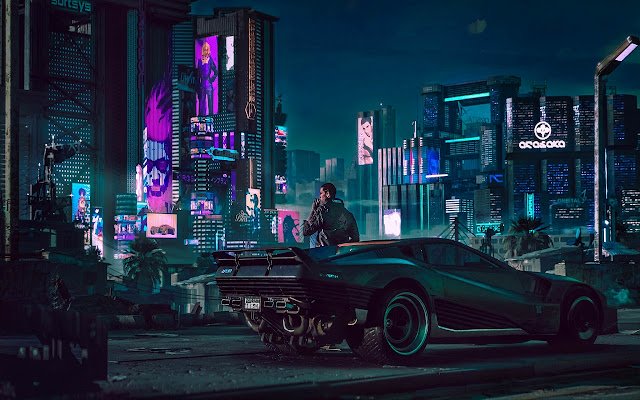 CyberPunk 2077 Night City mula sa Chrome web store na tatakbo sa OffiDocs Chromium online