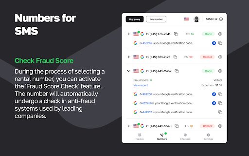 CyberYozh App: Proxy, SMS, Check Fraud Score  from Chrome web store to be run with OffiDocs Chromium online