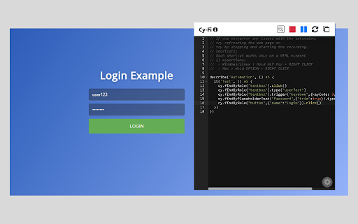 Cy Fi  from Chrome web store to be run with OffiDocs Chromium online