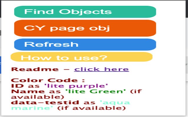 Cypress Object Finder  from Chrome web store to be run with OffiDocs Chromium online Cypress Object Finder  from Chrome web store to be run with OffiDocs Chromium online