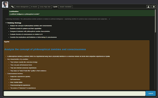 Cyprite  from Chrome web store to be run with OffiDocs Chromium online