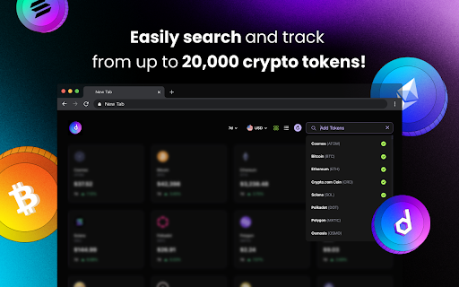 Daily Crypto  from Chrome web store to be run with OffiDocs Chromium online