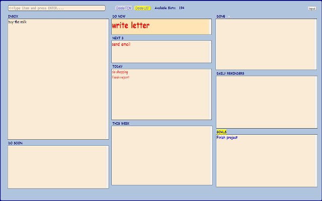 Daily Dashboard  from Chrome web store to be run with OffiDocs Chromium online