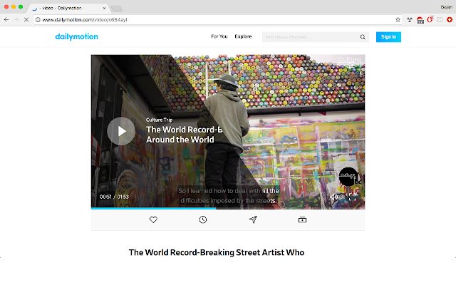 DailyMotion Pause Overlay Remover  from Chrome web store to be run with OffiDocs Chromium online