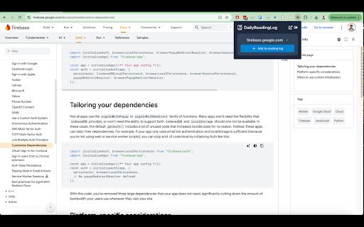 Daily Reading Log  from Chrome web store to be run with OffiDocs Chromium online