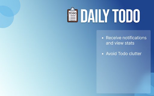 Daily To Do  from Chrome web store to be run with OffiDocs Chromium online
