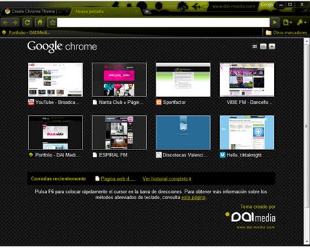 DAI Media ze sklepu internetowego Chrome do uruchomienia z OffiDocs Chromium online