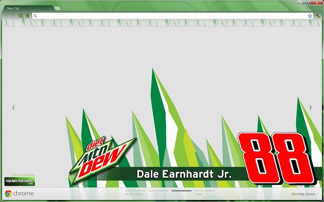 Dale Jr. Diet Mtn Dew Small aus dem Chrome-Webshop zur Ausführung mit OffiDocs Chromium online