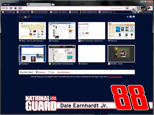 Dale Jr. NG Malaki mula sa Chrome web store na tatakbo sa OffiDocs Chromium online