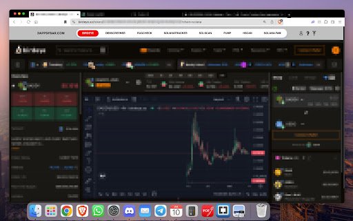 Dappysbar  from Chrome web store to be run with OffiDocs Chromium online