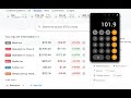 Dark calculator  from Chrome web store to be run with OffiDocs Chromium online