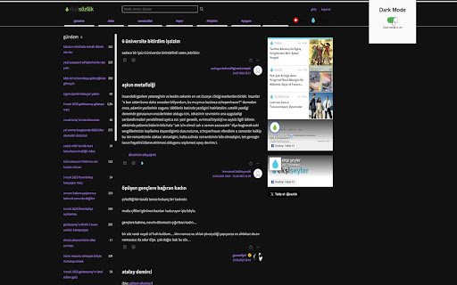 Darkest Dark Mode  from Chrome web store to be run with OffiDocs Chromium online
