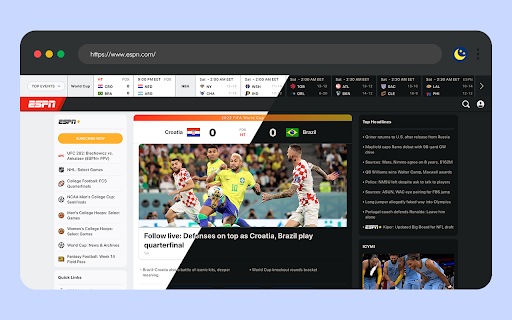 Dark Mode Dark Reader for Chrome  from Chrome web store to be run with OffiDocs Chromium online