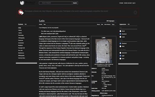 Dark Mode Enforcer  from Chrome web store to be run with OffiDocs Chromium online