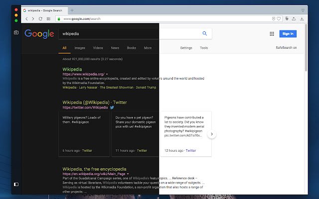 Dark Mode Global mula sa Chrome web store na tatakbo sa OffiDocs Chromium online