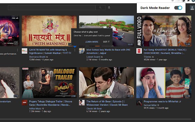 Dark Mode Reader  from Chrome web store to be run with OffiDocs Chromium online
