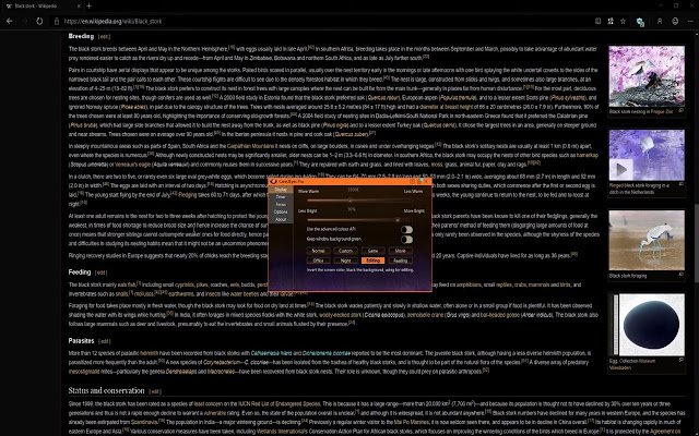dark reader plus van de Chrome-webwinkel om te worden uitgevoerd met OffiDocs Chromium online