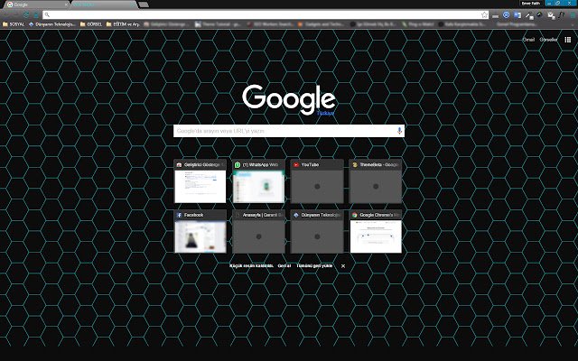 Dark Tech Soft Chrome Theme  from Chrome web store to be run with OffiDocs Chromium online