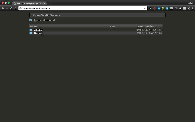 Dark Themed Chrome File Explorer จาก Chrome เว็บสโตร์ที่จะรันด้วย OffiDocs Chromium ทางออนไลน์