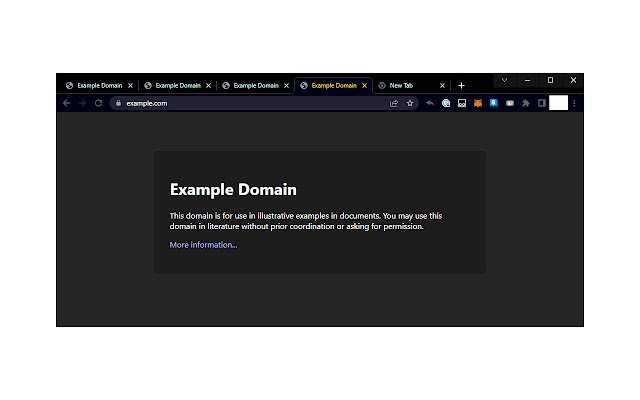 Chrome Web ストアのダーク テーマ フォアグラウンド モードを OffiDocs Chromium オンラインで実行する