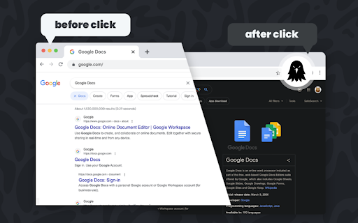 Dark Theme for Google Chrome  from Chrome web store to be run with OffiDocs Chromium online