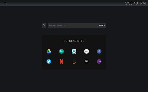 Dark Theme Tab  from Chrome web store to be run with OffiDocs Chromium online