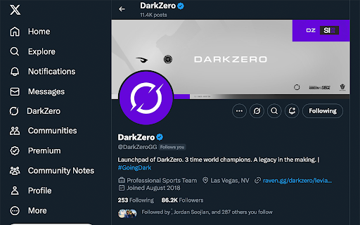 DarkZero Grok Twitter Fix  from Chrome web store to be run with OffiDocs Chromium online
