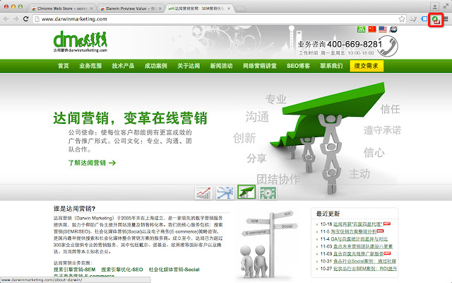 Darwin Preview Value  from Chrome web store to be run with OffiDocs Chromium online