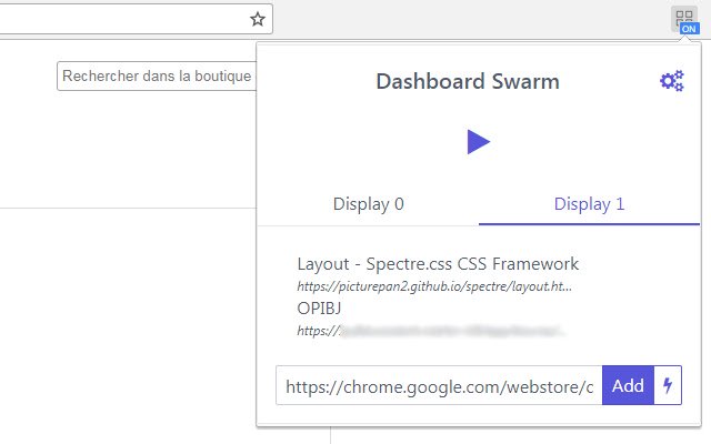 Dashboard Swarm da Chrome Web Store para ser executado com OffiDocs Chromium online