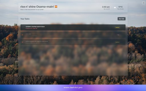 DashDot AI – Plan. Focus. Achieve  from Chrome web store to be run with OffiDocs Chromium online